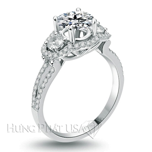 Diamond Engagement Ring Setting Style B2478
