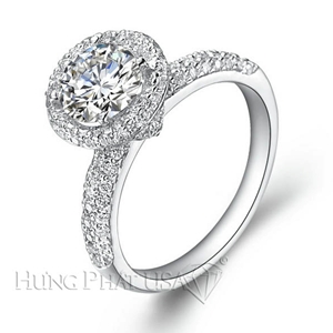 Diamond Engagement Ring Setting Style B2319