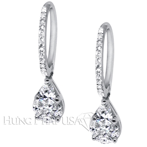Diamond Dangling Earrings E2216