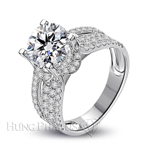 Diamond Engagement Ring Setting Style B2785
