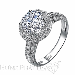 Diamond Engagement Ring Setting Style B2814