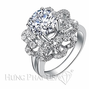 Diamond Engagement Ring Setting Style B2821