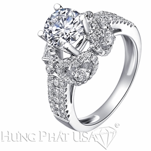 Diamond Engagement Ring Setting Style B2918