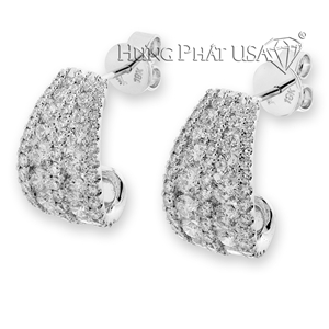 Diamond Stud Earrings H05224E