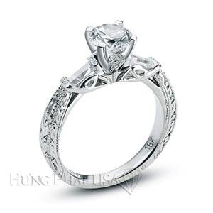 Diamond Engagement Ring Setting Style B5066