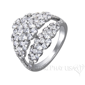 18K White Gold Diamond Engagement Ring R91641