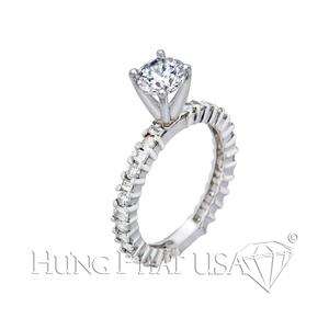 18K White Gold Diamond Engagement Ring Setting Style B65931