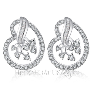 Diamond Dangling Earrings Style E52753