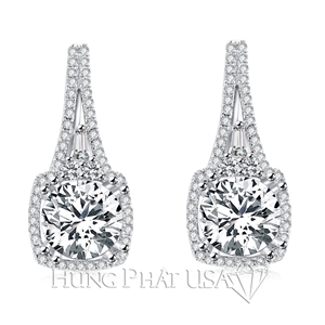 Diamond Dangling Earrings Setting E50150