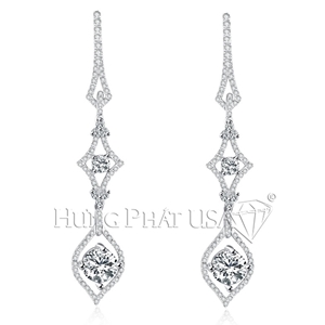 Diamond Dangling Earrings Setting E50211B