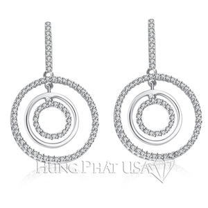 Diamond Dangling Earrings E0871