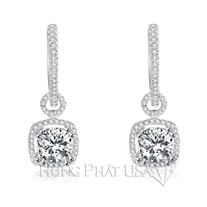 Diamond Dangling Earrings Setting E50190