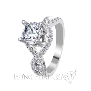 Diamond Engagement Ring Setting Style B72607