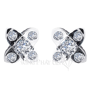 Diamond Earrings Setting Style E0999