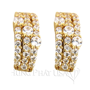 18K Yellow Gold Dangling Earrings E74535