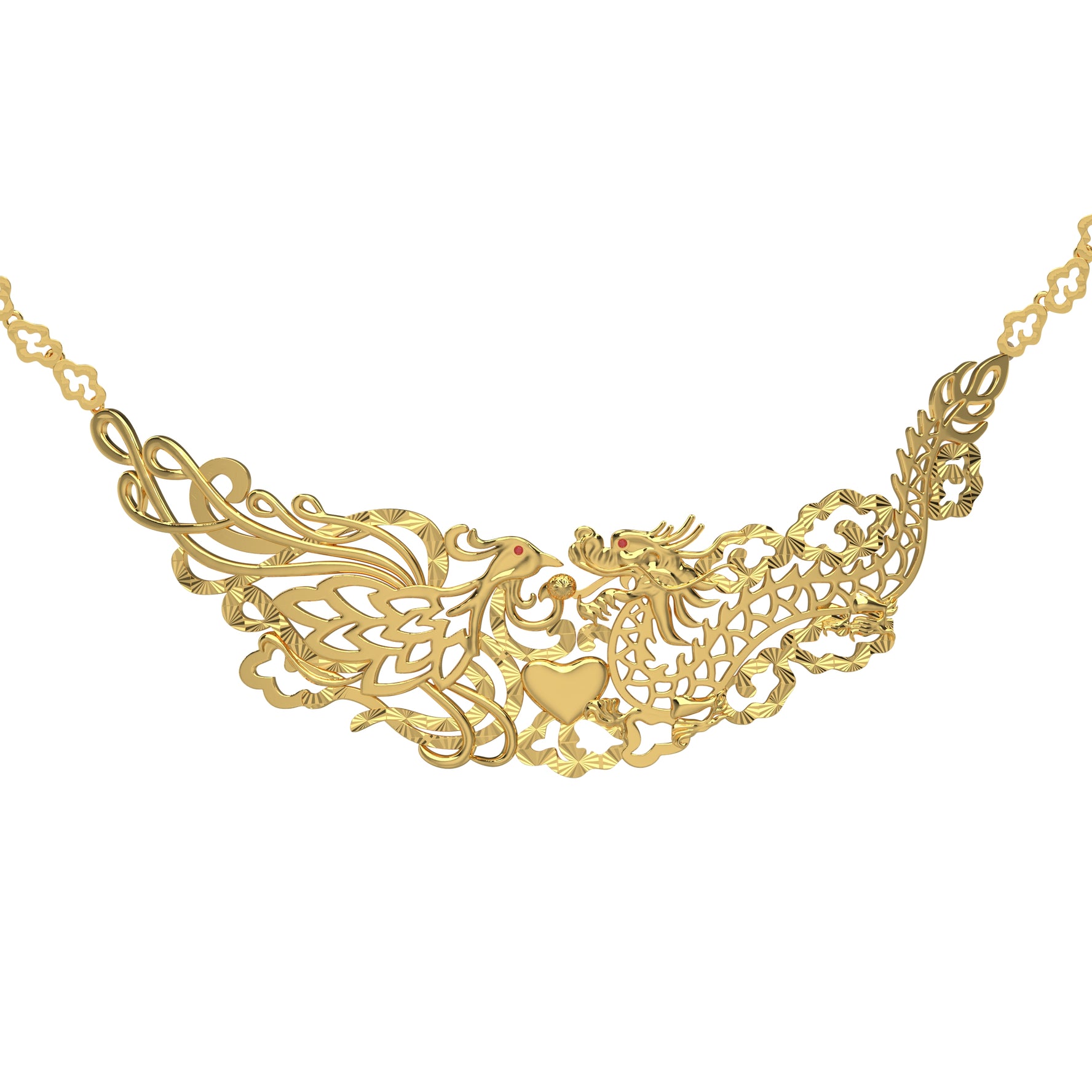 18K Gold Necklace N10199