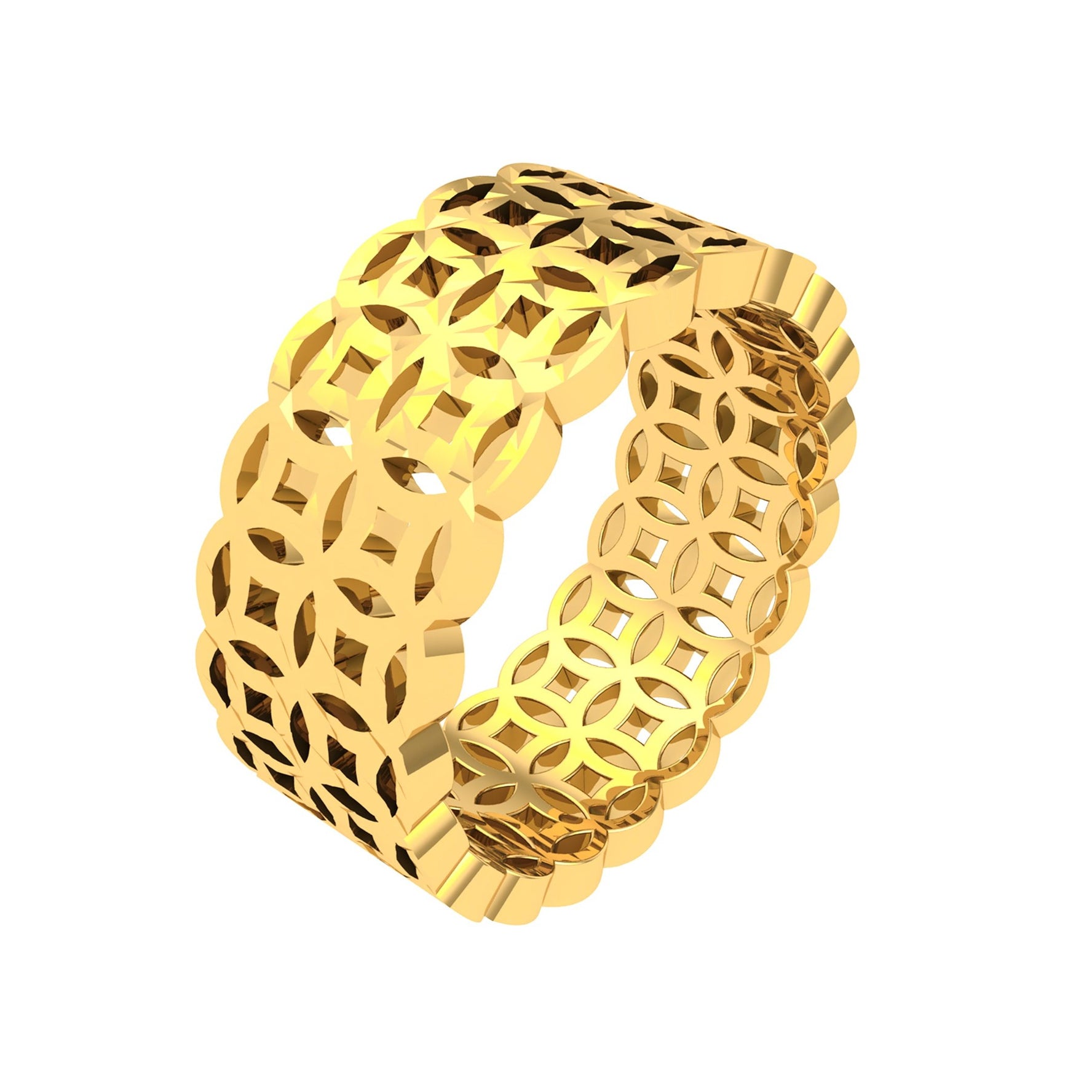 18K Gold Ring D10706