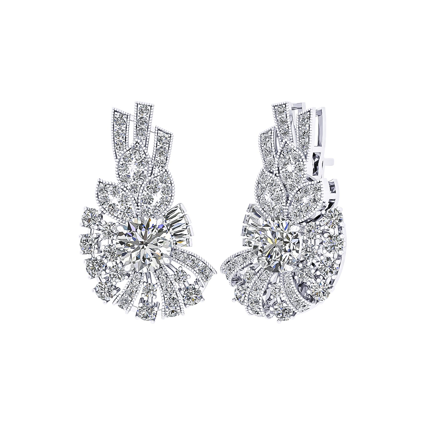 Diamond Earrings E10659