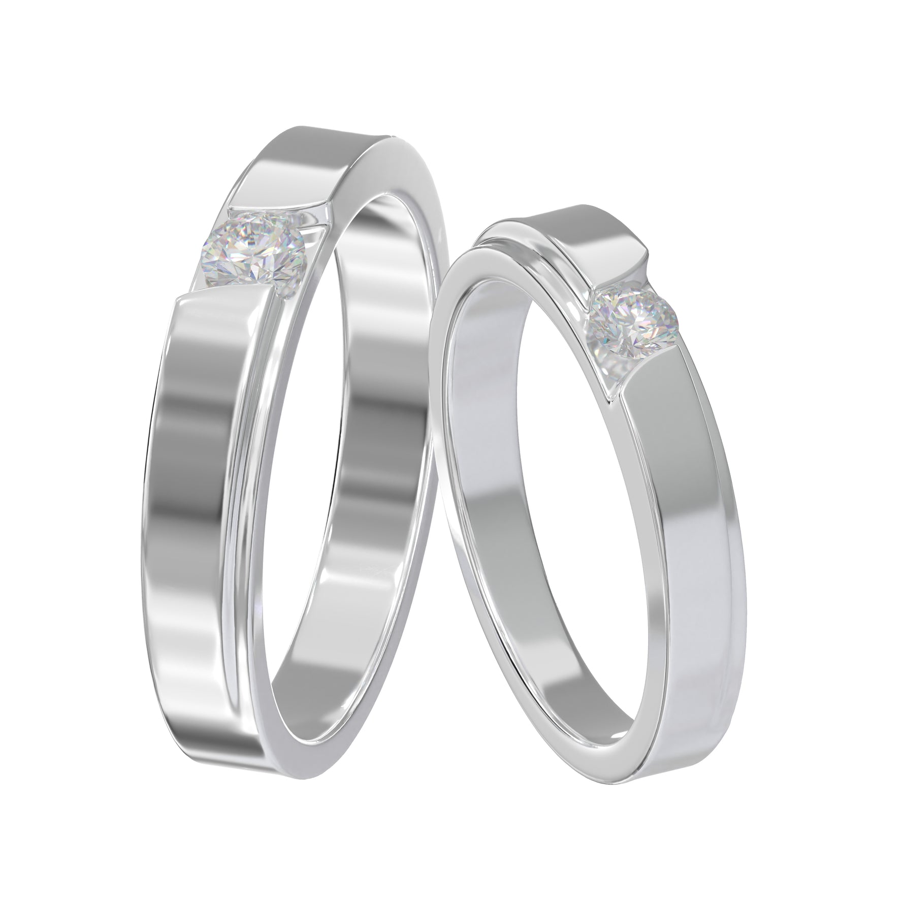 Diamond Wedding Rings D10665