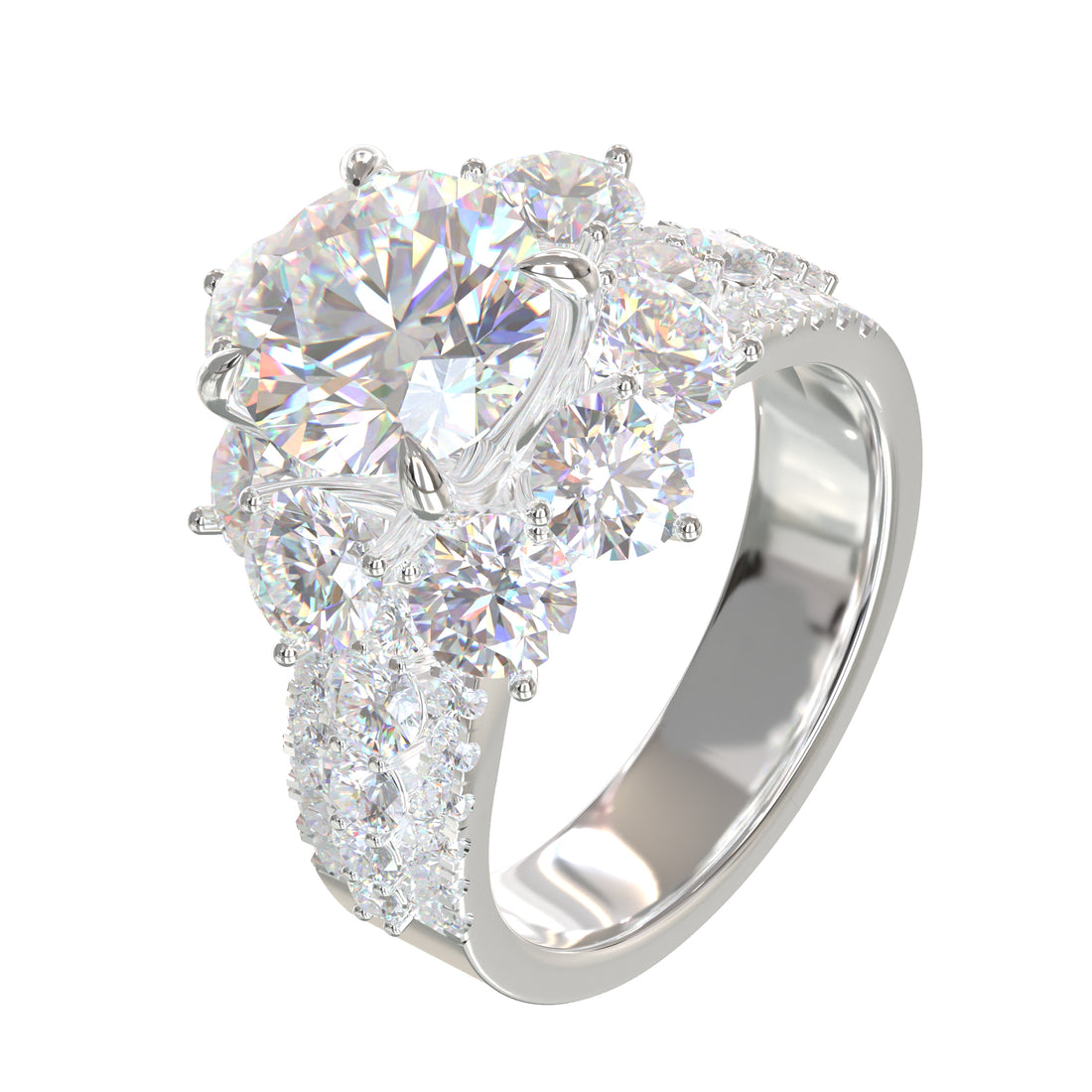 Diamond Ring Mounting B12040