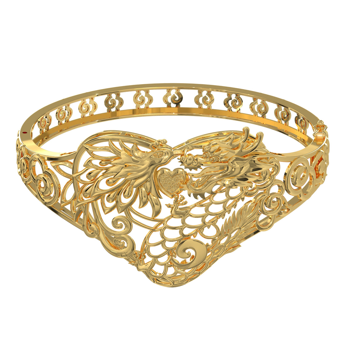 24K Gold Bangle G10264