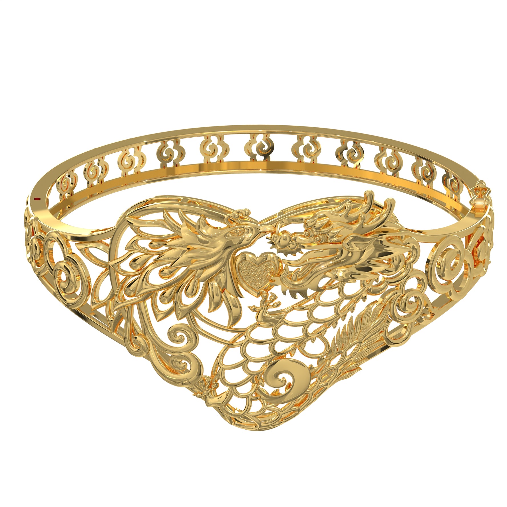 24K Gold Bangle G10264