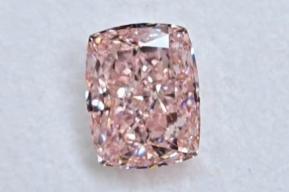 GIA Certified 5.00 Carat Flawless Fancy Pink Diamond