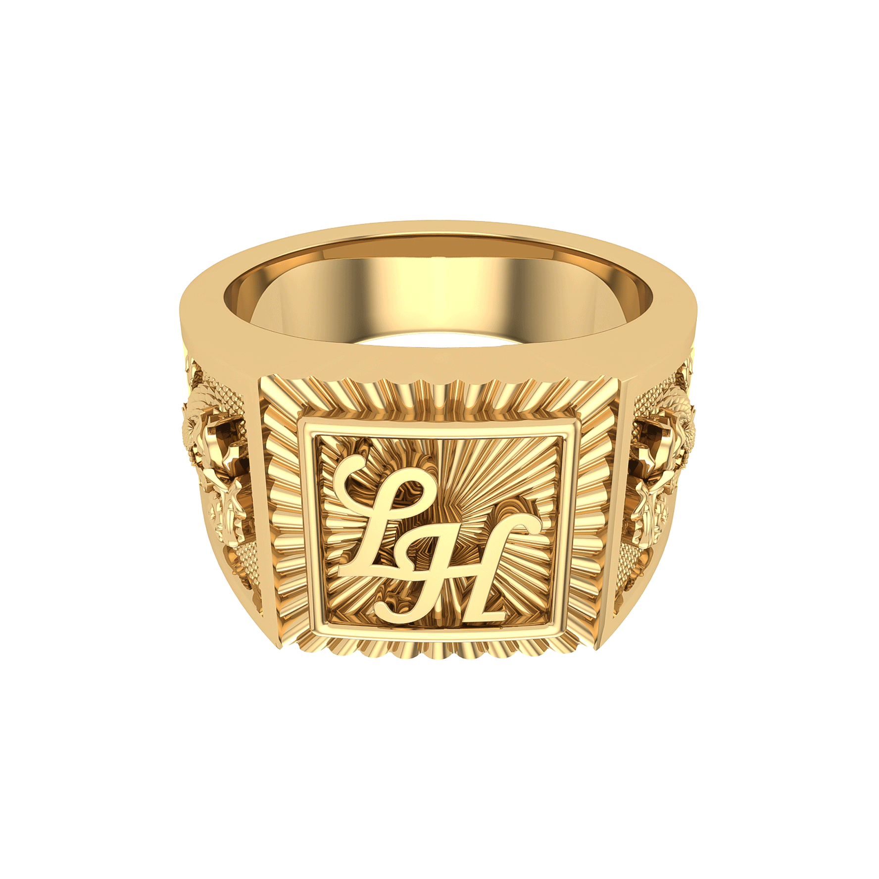 24K Gold Ring D10802