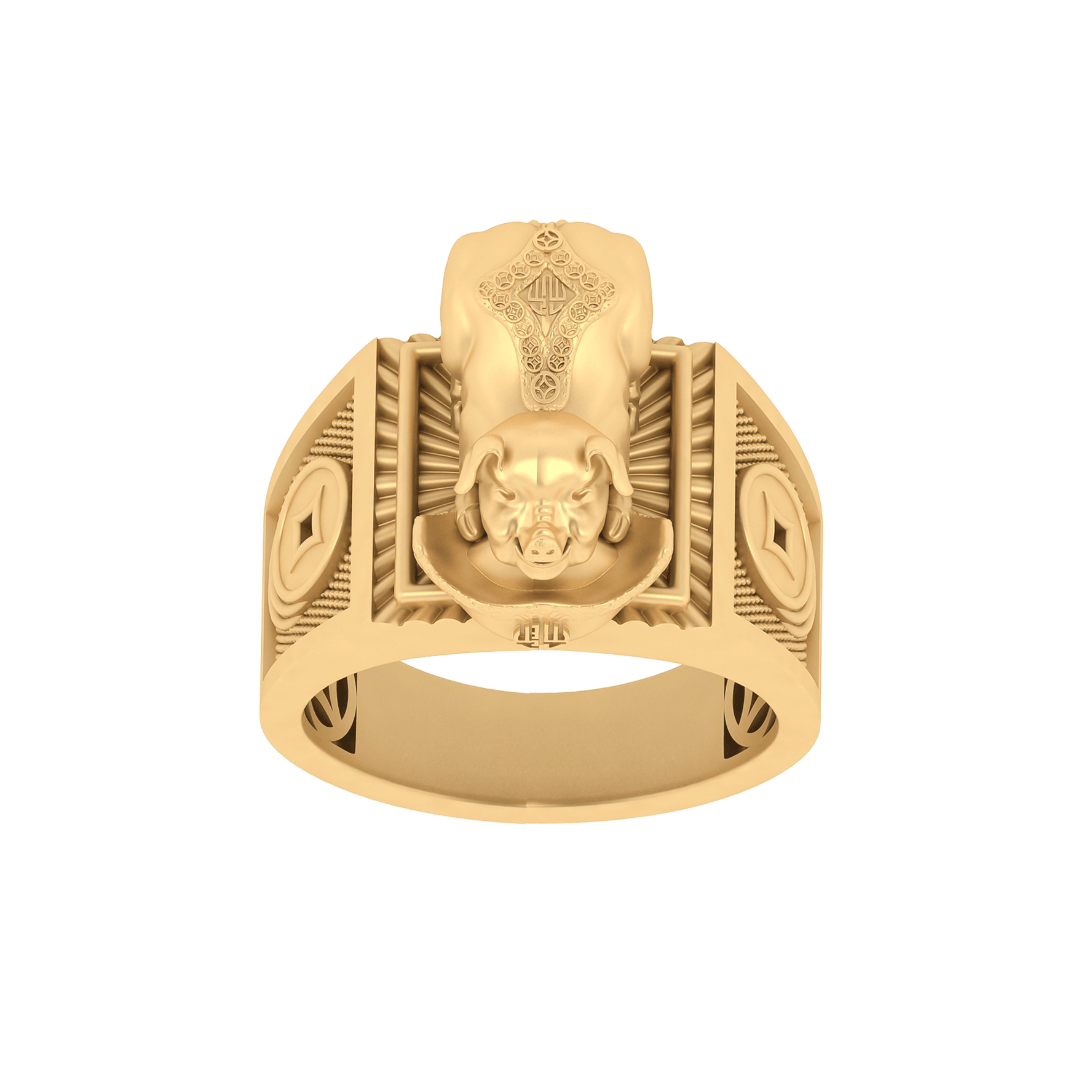 18K Gold Ring D10902