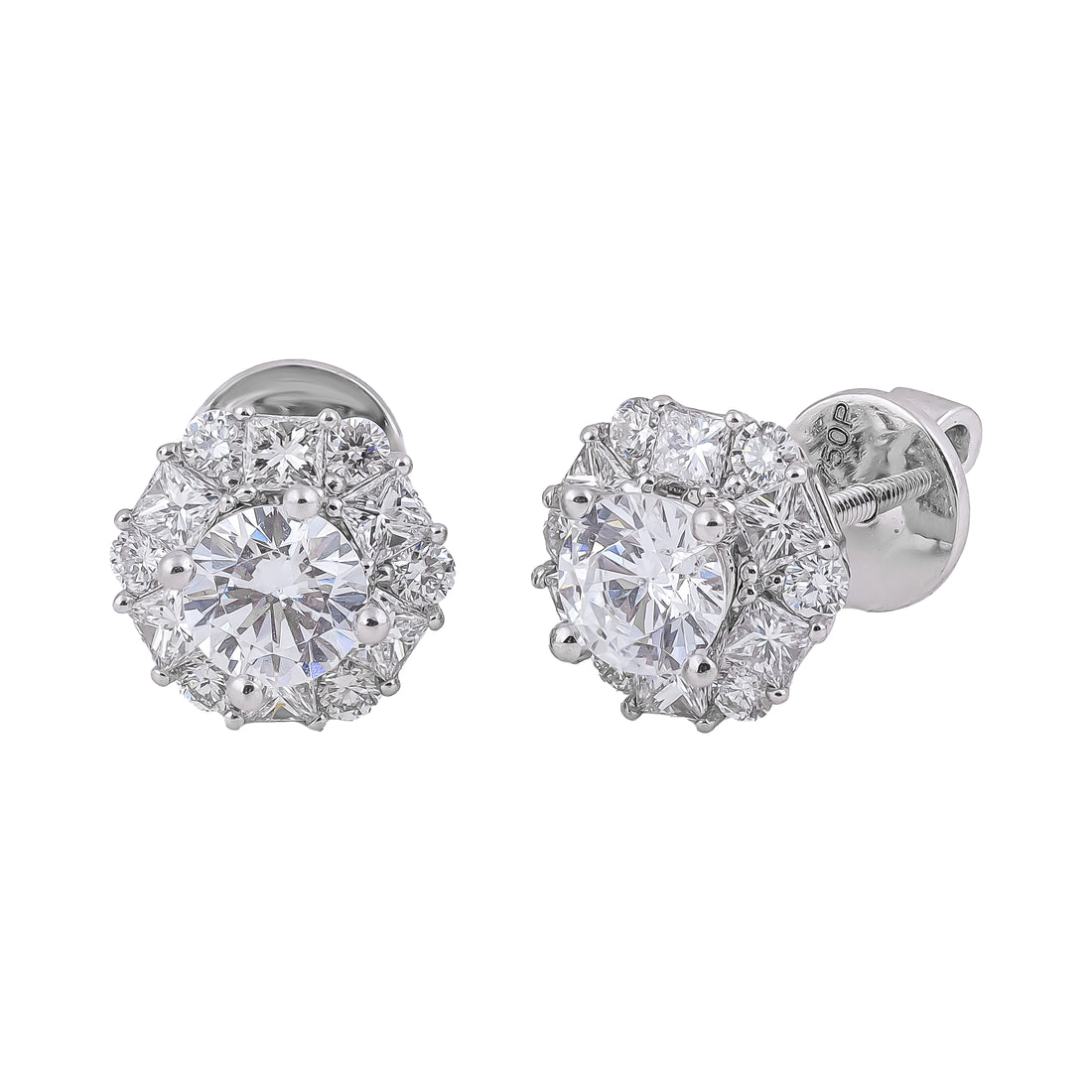 Diamond Earrings Mounting E10769