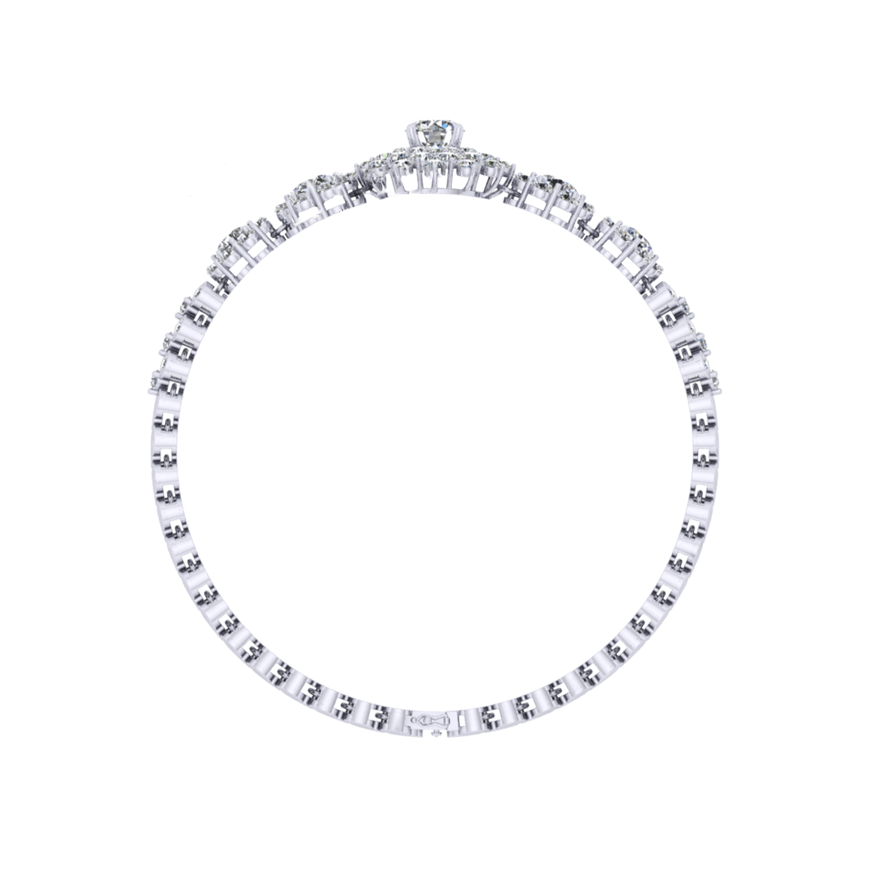 Diamond Bracelet Mounting L10304