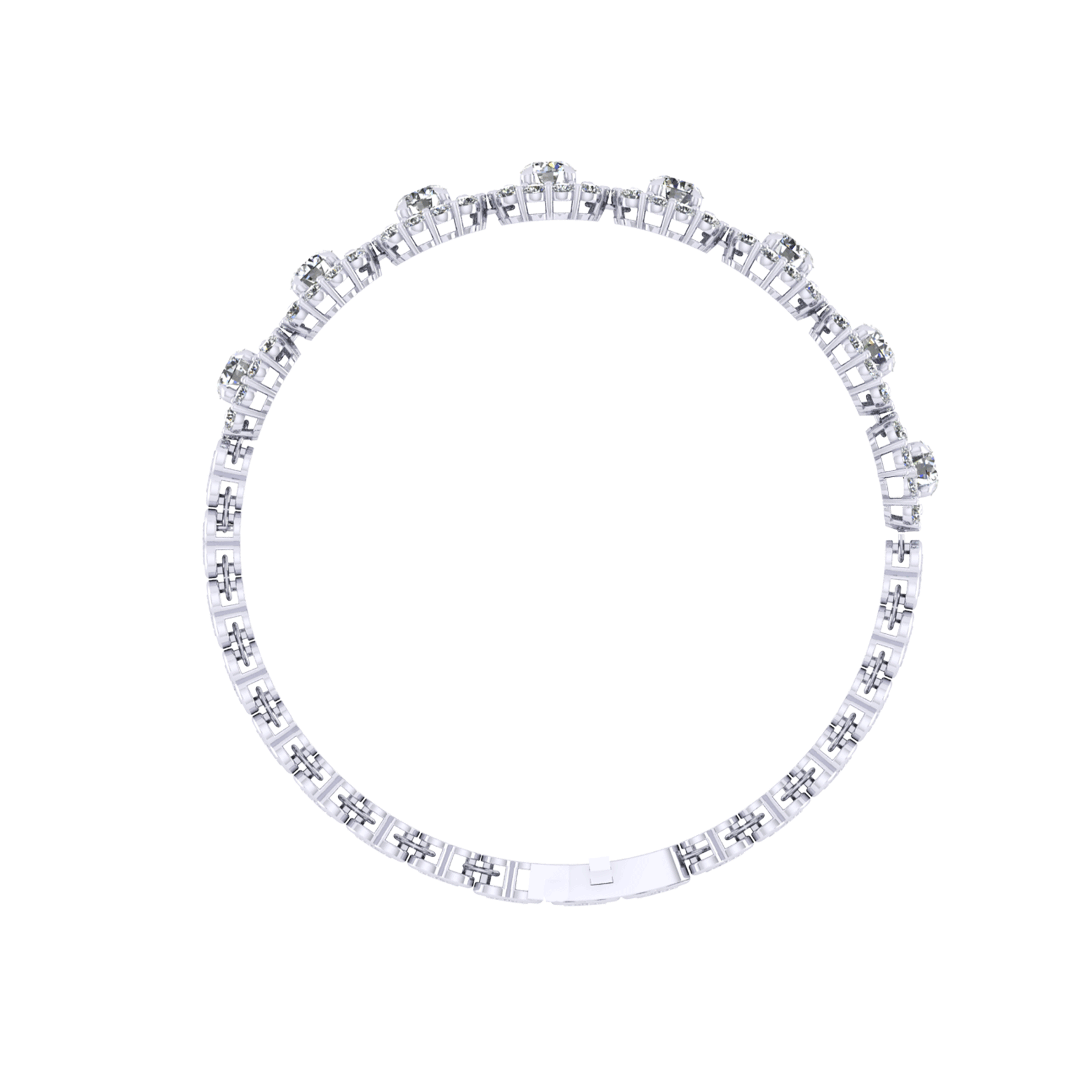 Diamond Bracelet Mounting L10343