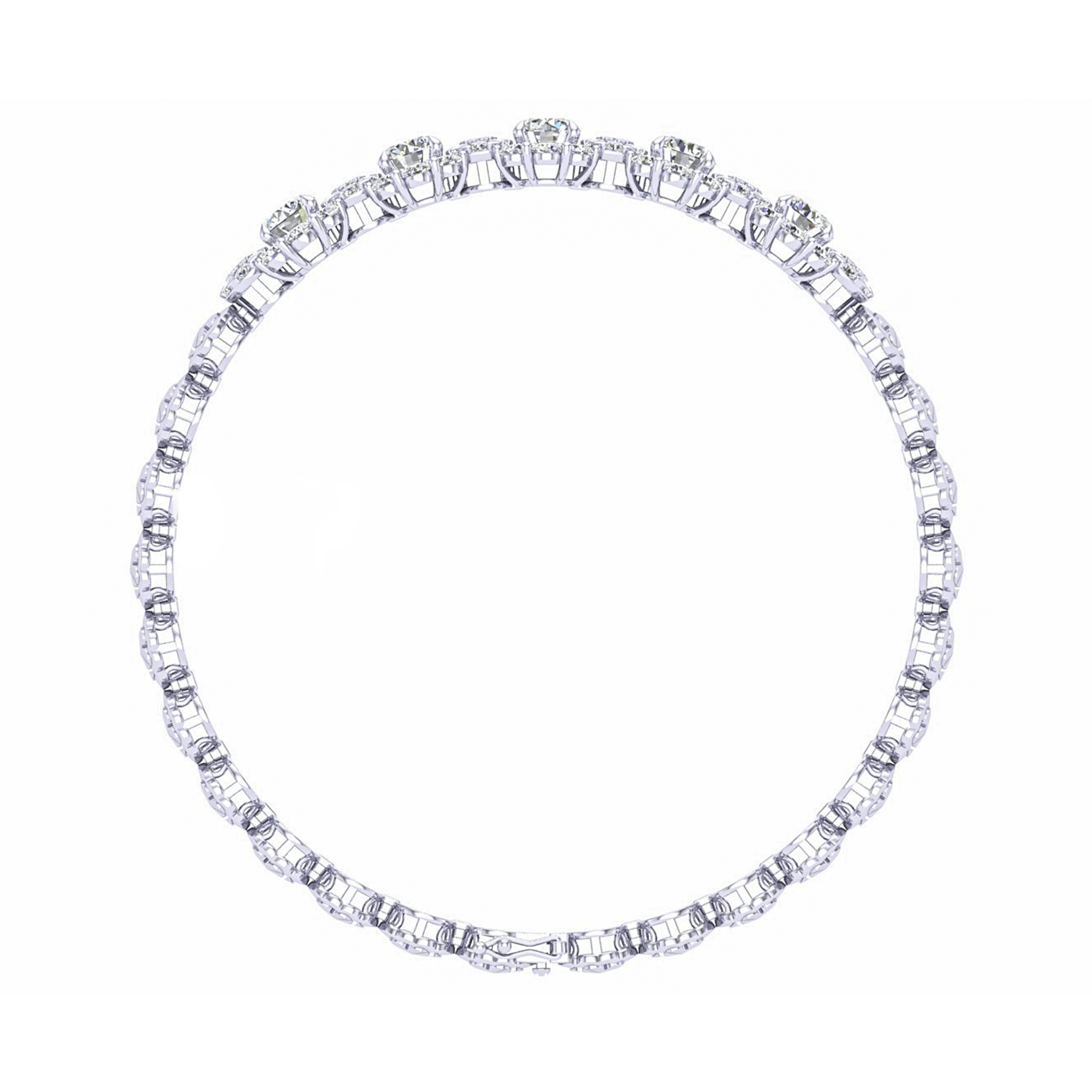 Diamond Bracelet Mounting L10376