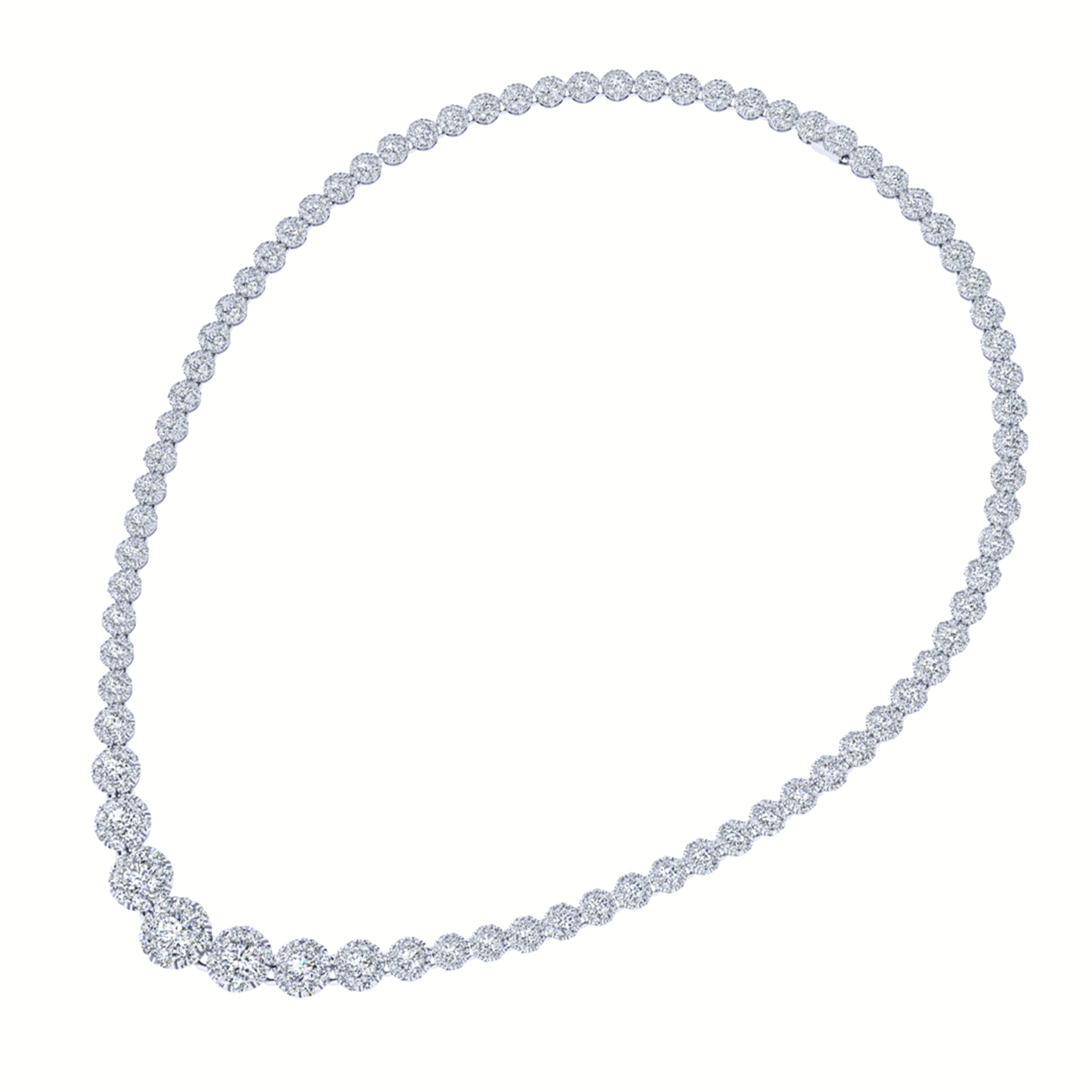 Diamond Necklace Mounting N10078