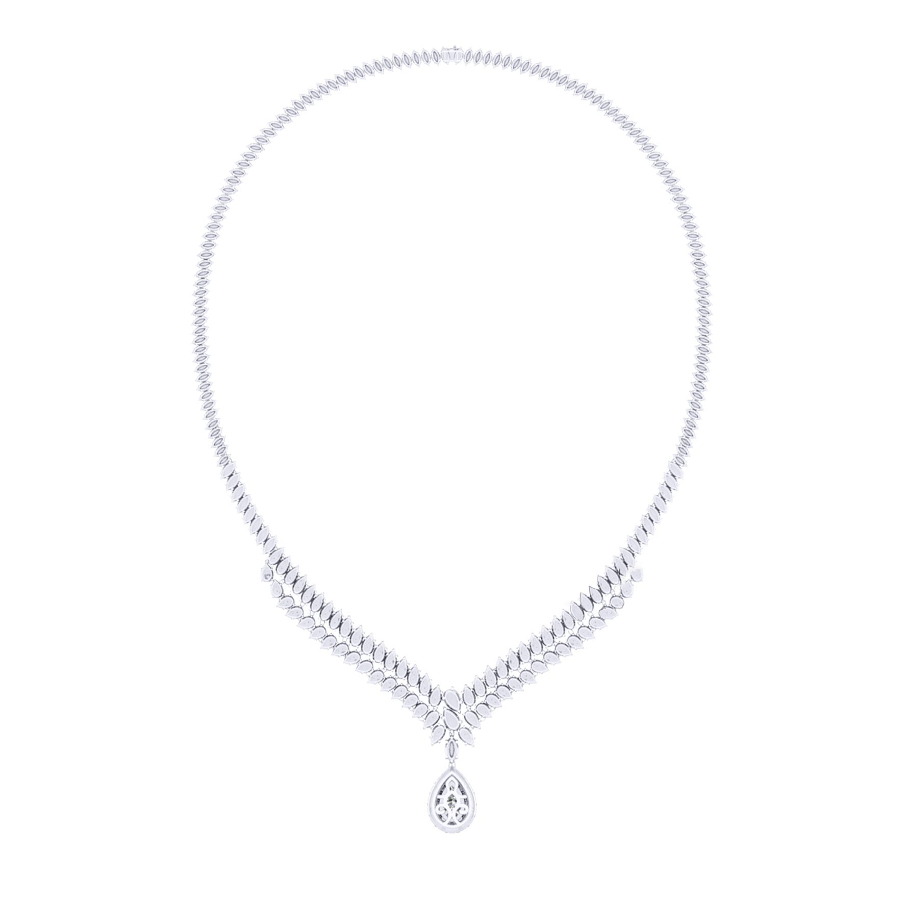 Diamond Necklace Mounting N10112