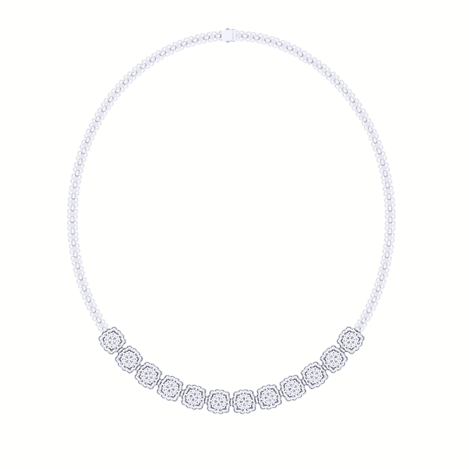 Diamond Necklace Mounting N10151