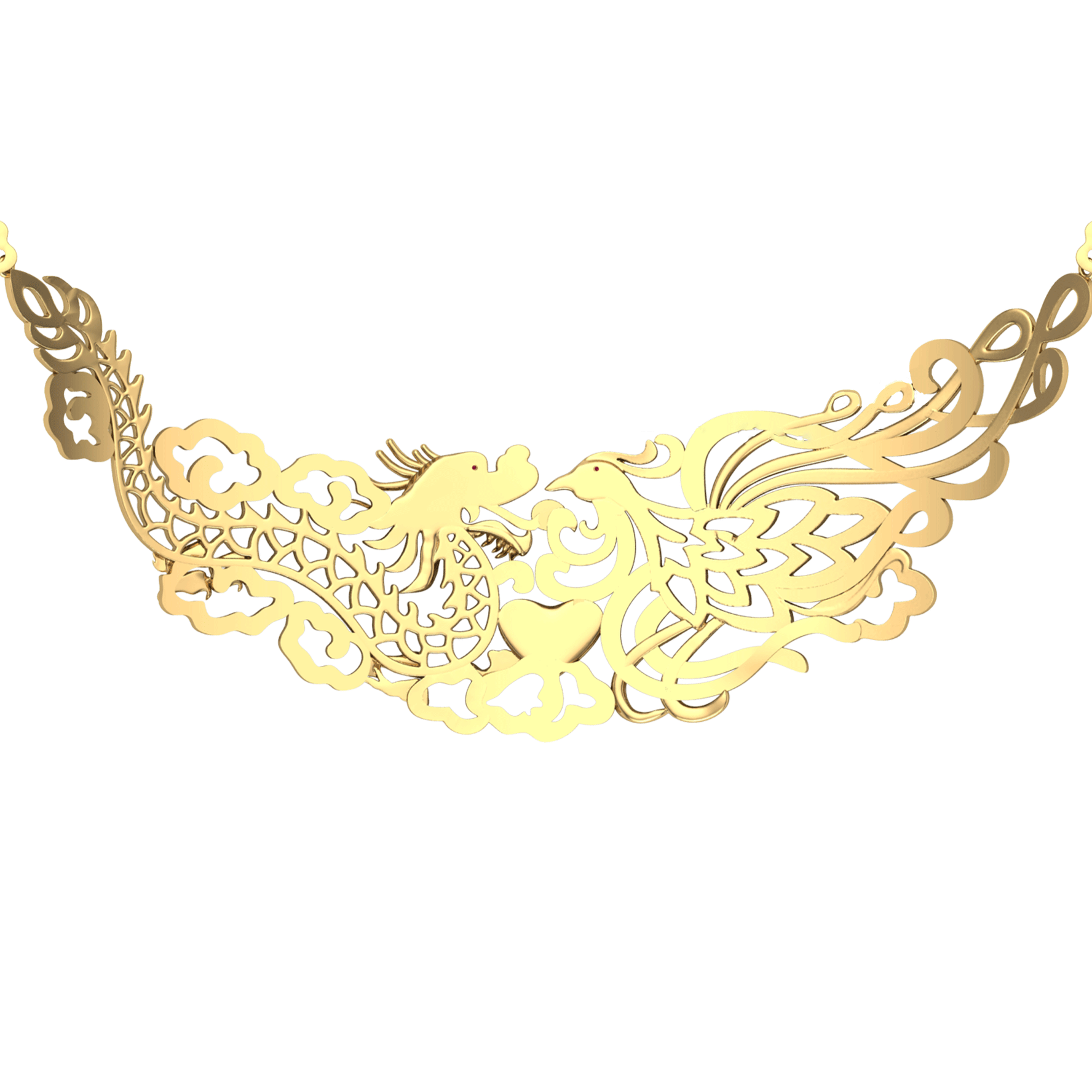 18K Gold Necklace N10199