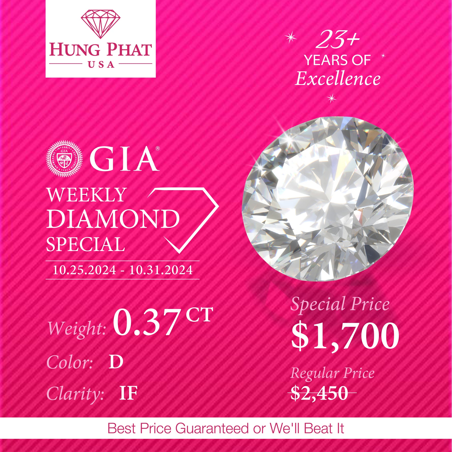 Diamond 0.37 CT