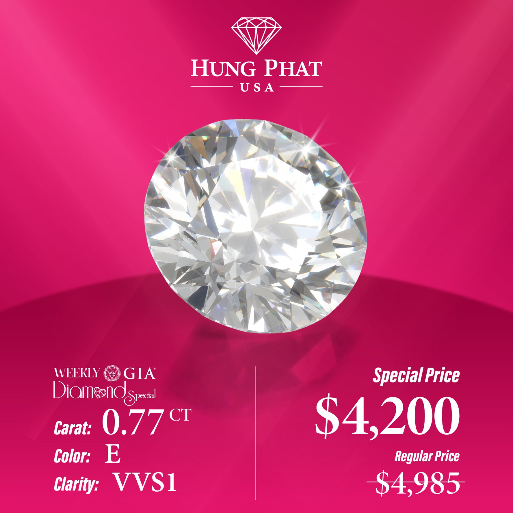 Diamond 0.77 CT