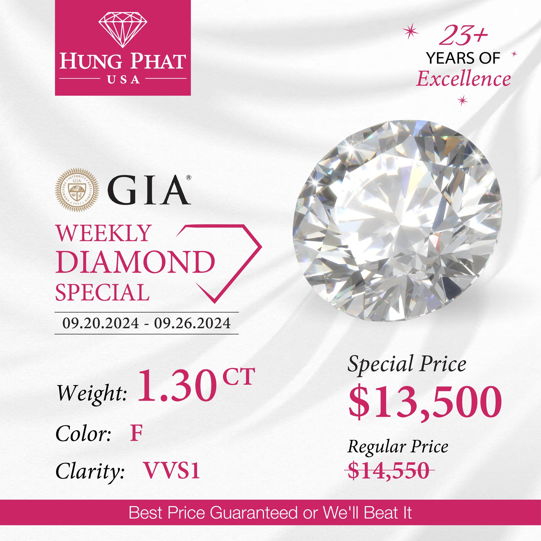 Diamond 1.30 CT