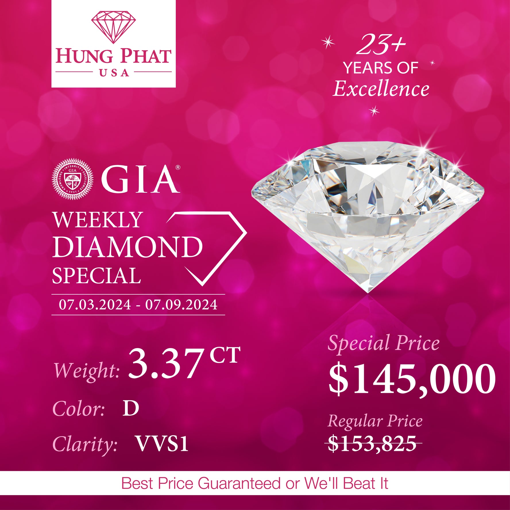 Diamond 3.37 CT