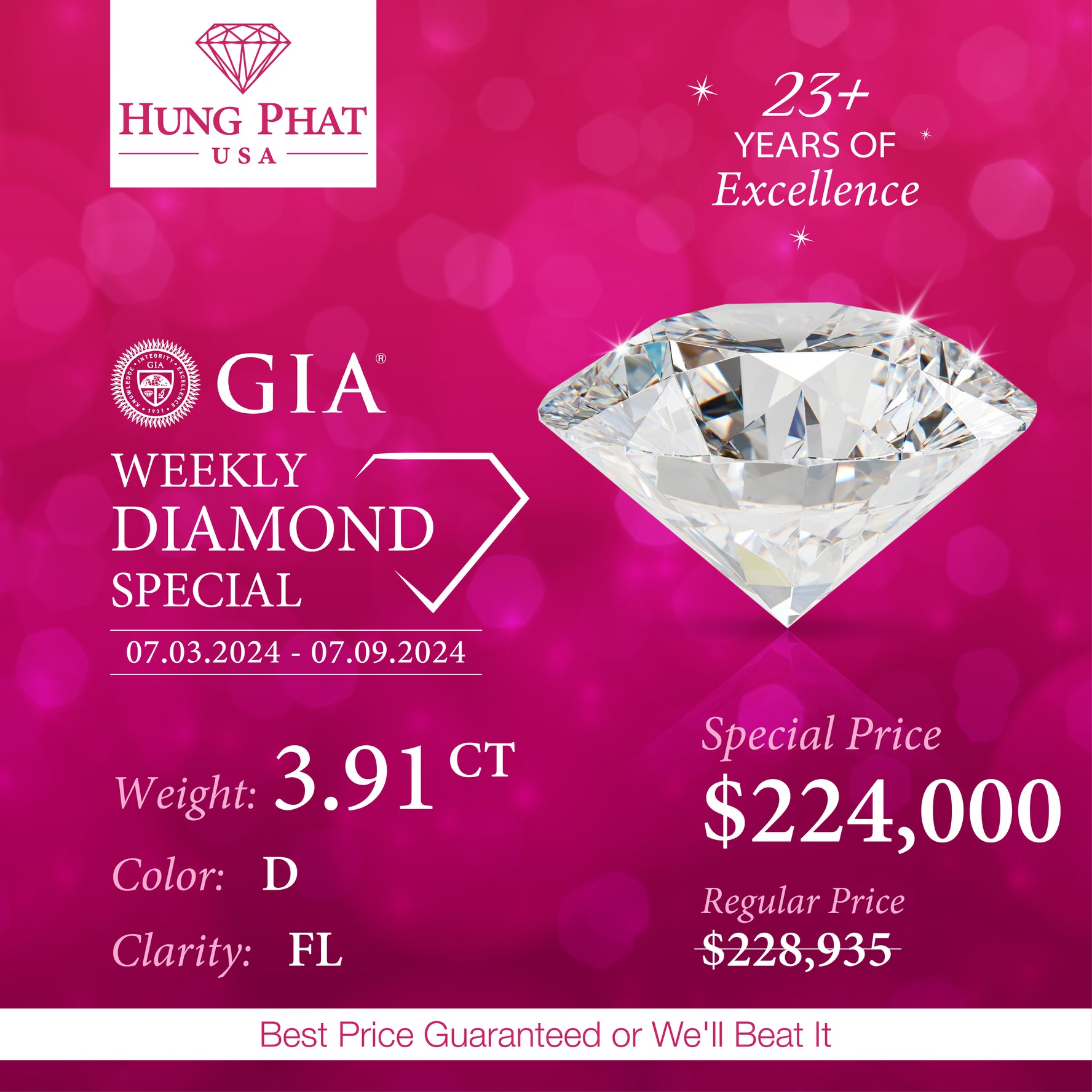 Diamond 3.91 CT