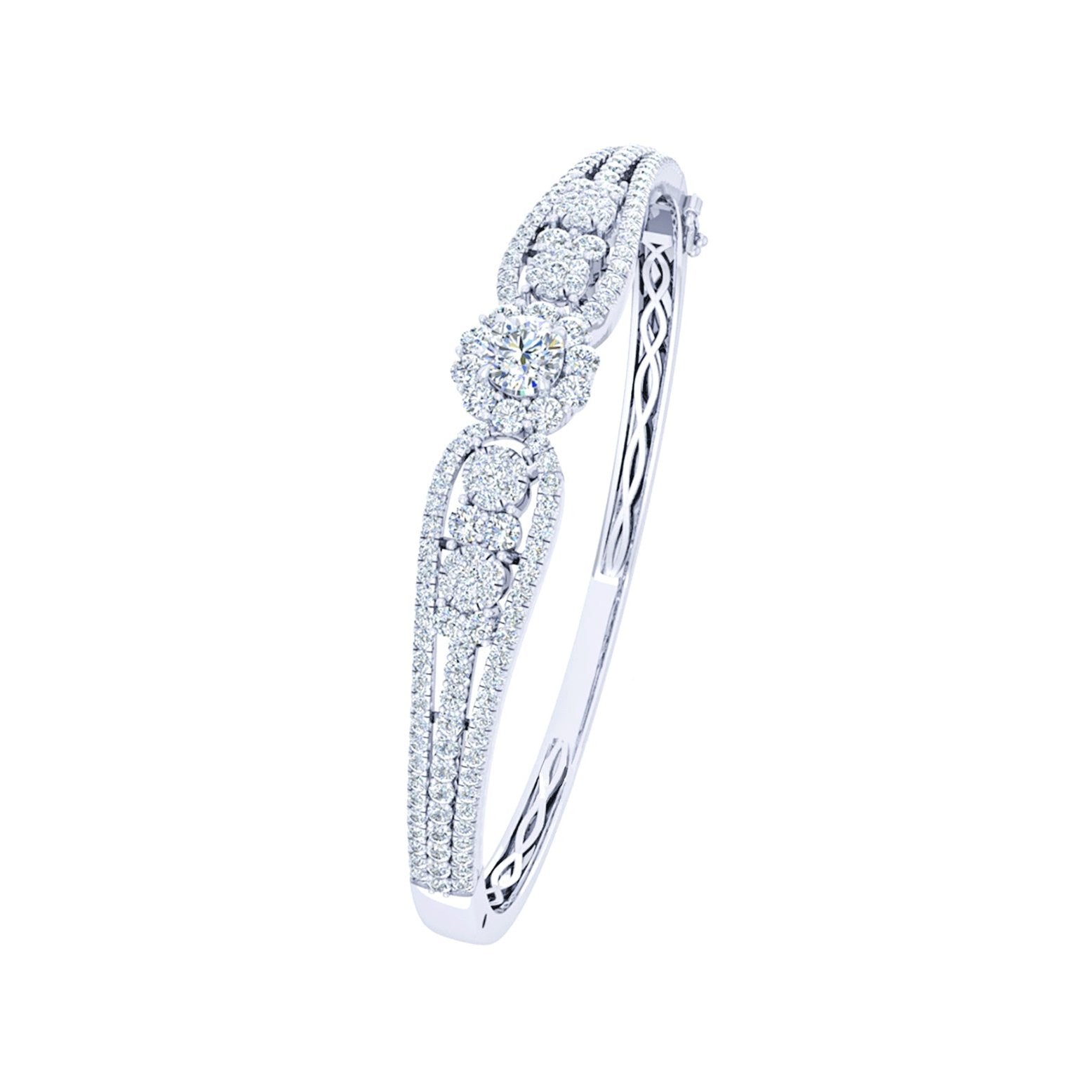 Diamond Bangle Mountin G10096