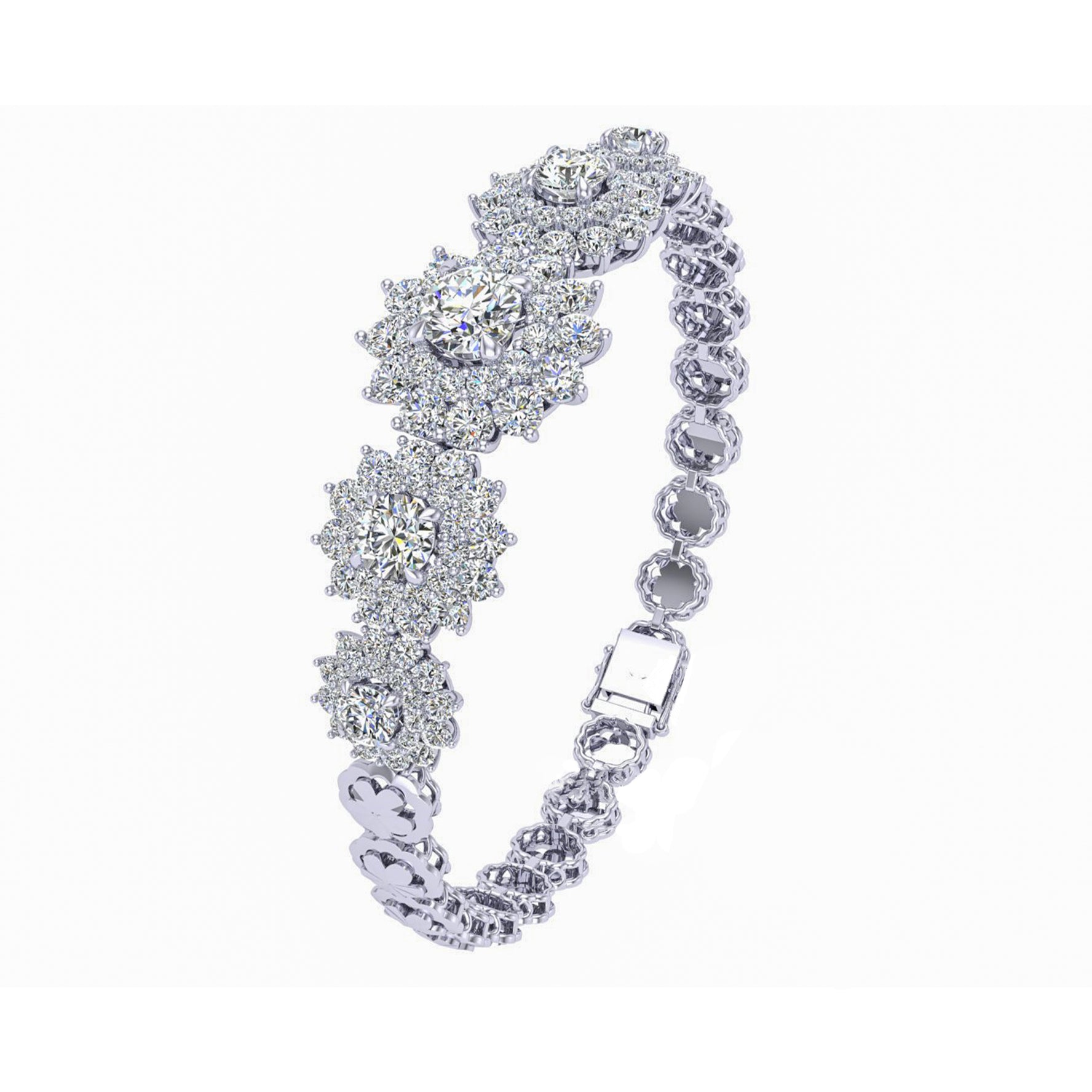 Diamond Bracelet Mounting L10376