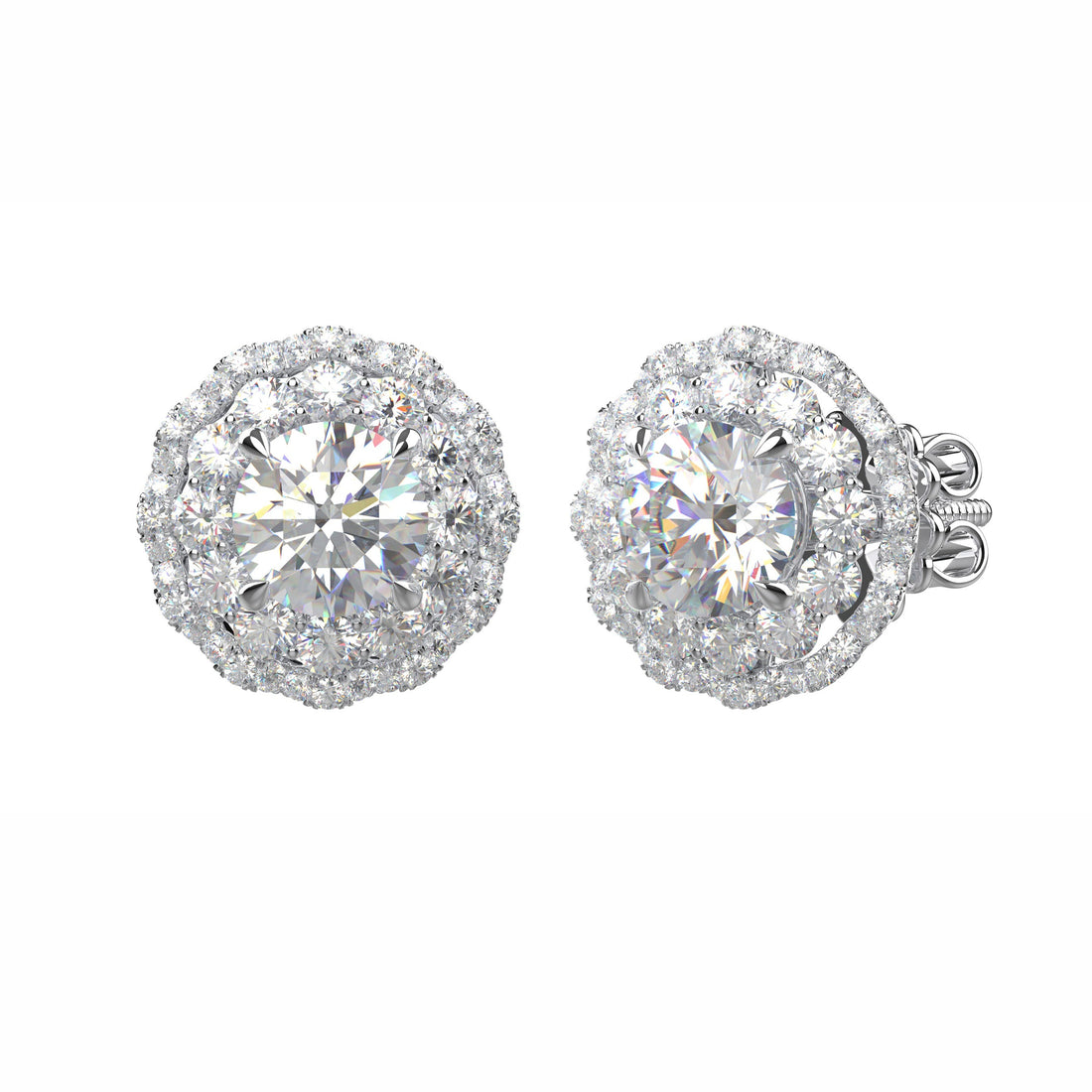 Diamond Earrings Mouting E10875