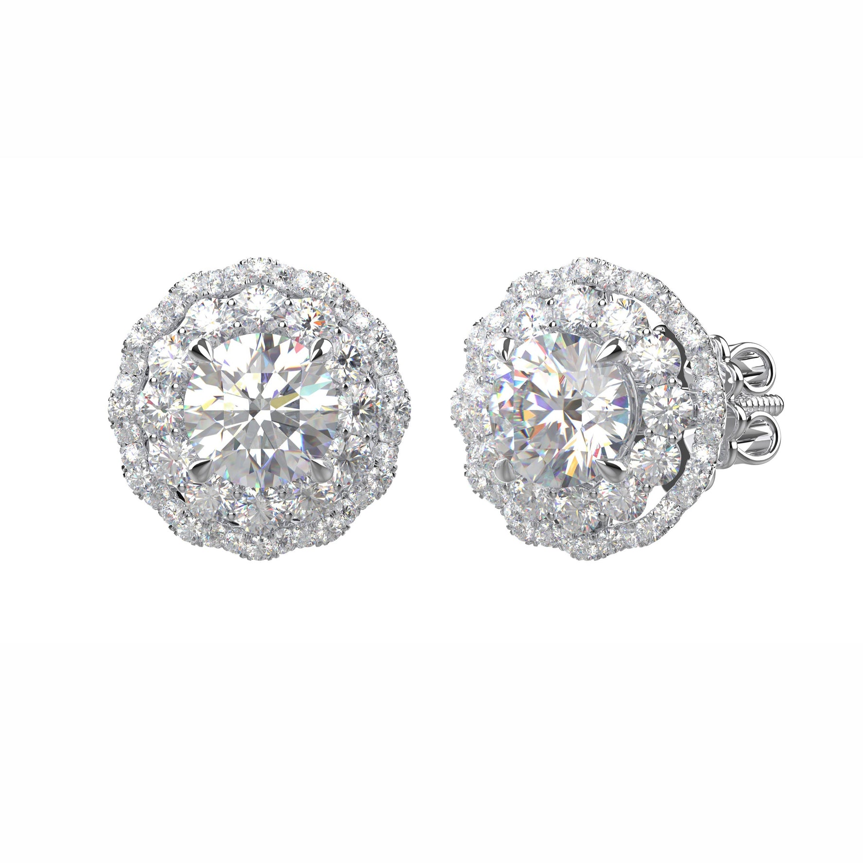 Diamond Earrings Mouting E10875