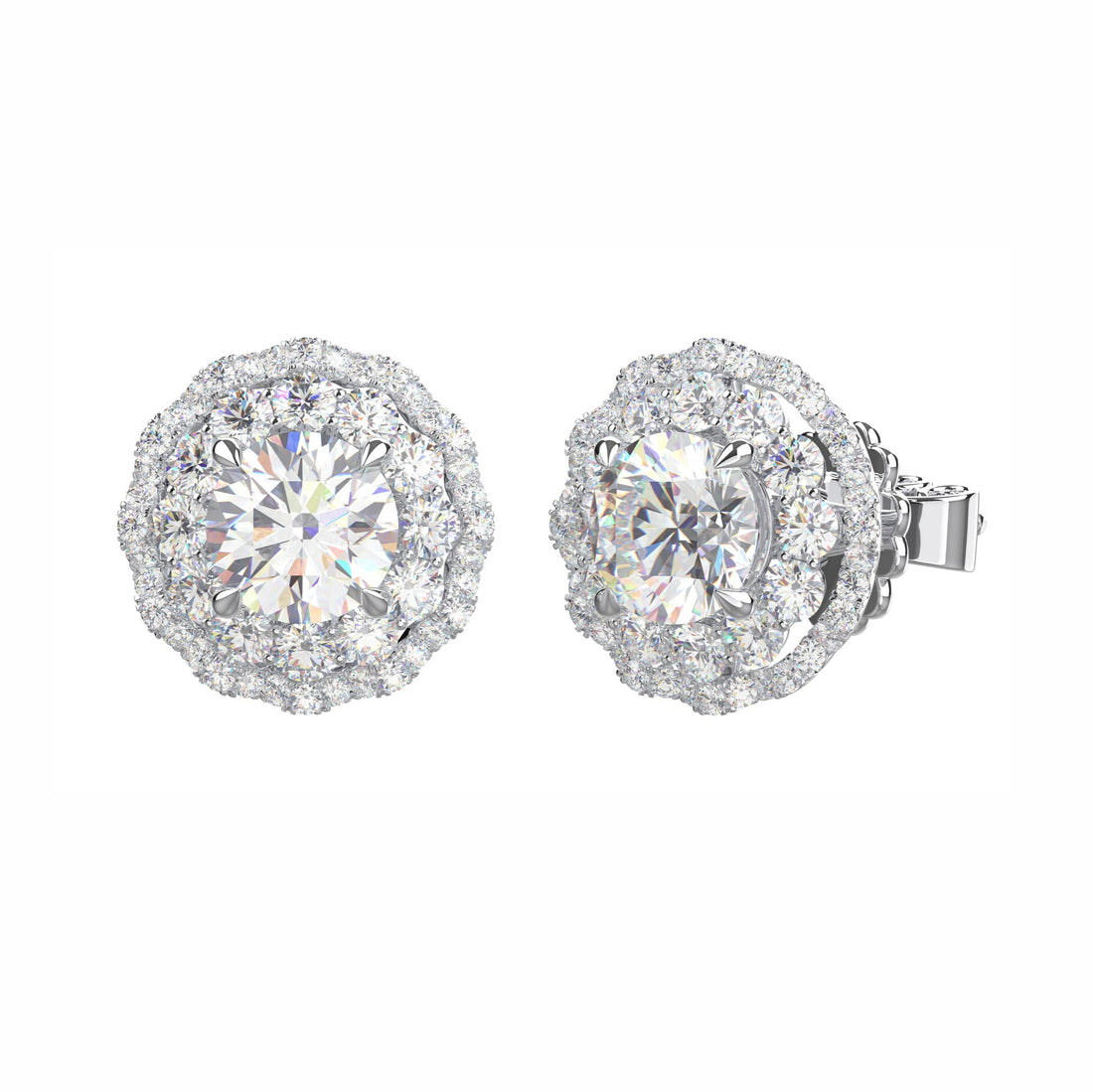 Diamond Earrings Mouting E10875