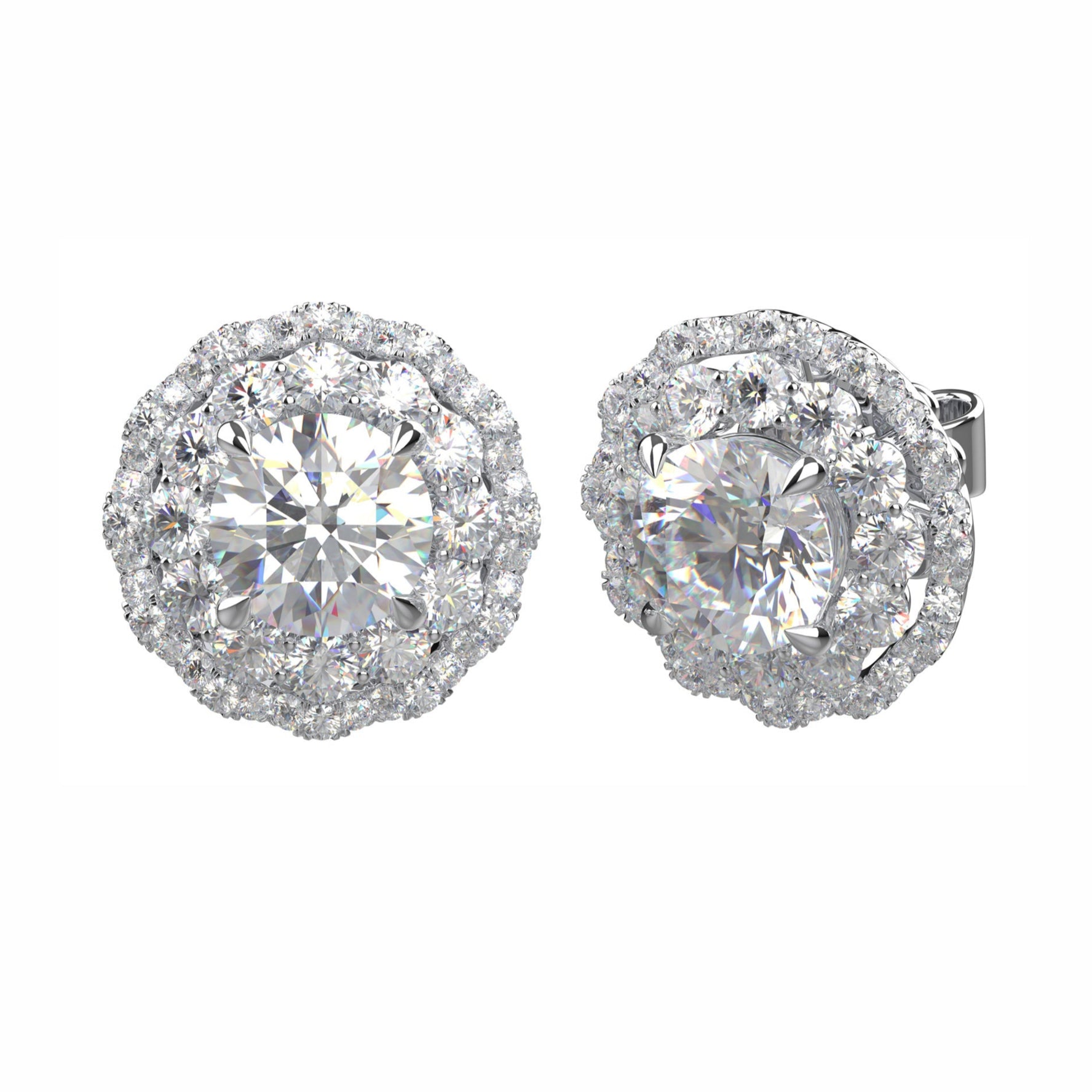 Diamond Earrings Mouting E10875