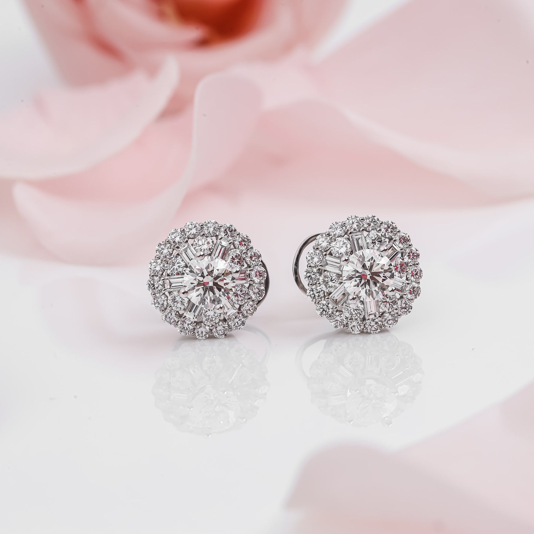 Diamond Earrings Mouting E10987