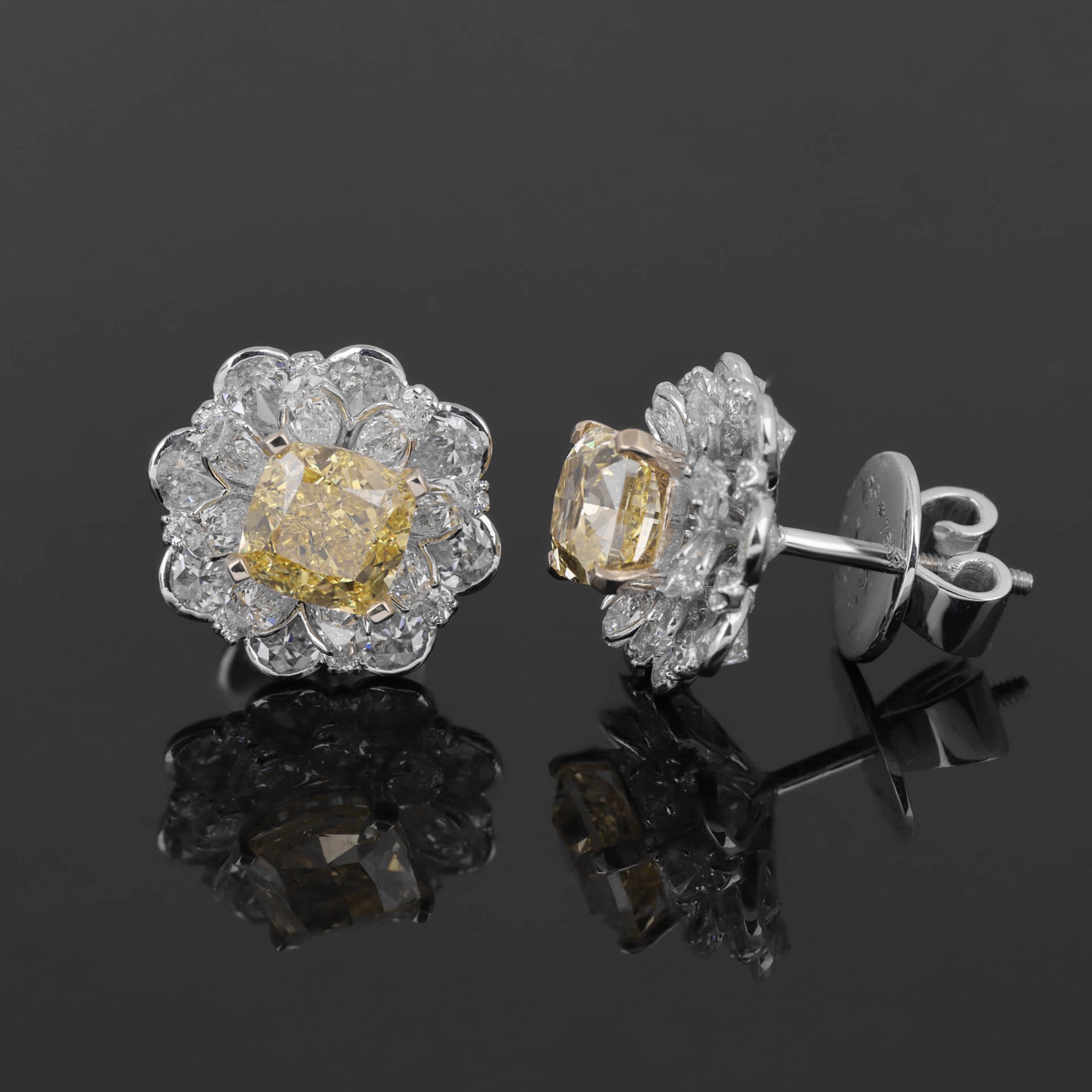 Diamond Earrings Mounting E10738